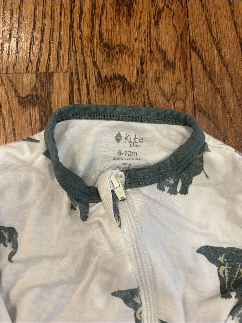 Kyte BABY Elephant Footie 6-12M
